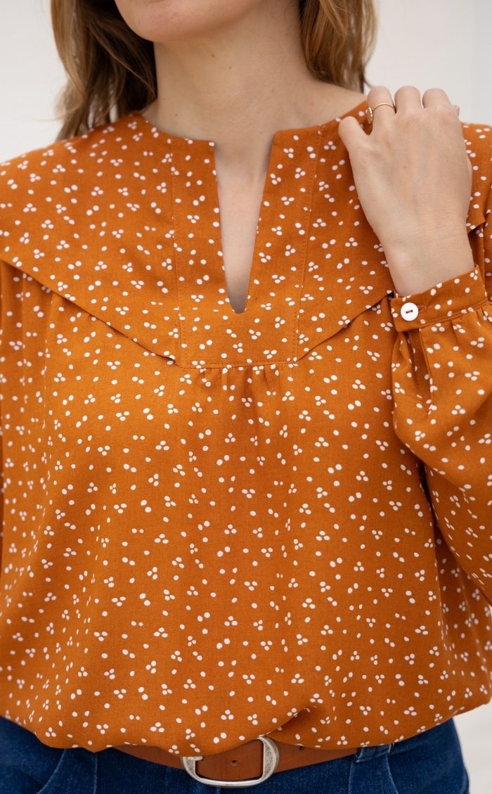 Blouse GLAM - Anna Rose patterns - Patron de blouse