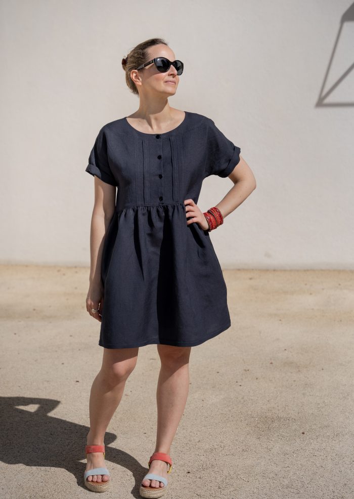 Robe Héléa - Patron de robe t-shirt - Anna Rose patterns