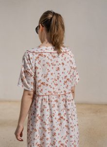 Robe Héléa - Patron de robe passepoil - Anna Rose patterns