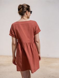 Robe Héléa - Patron de robe T-shirt - Anna Rose patterns