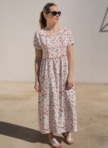 Robe Héléa - Patron de robe longue - Anna Rose patterns