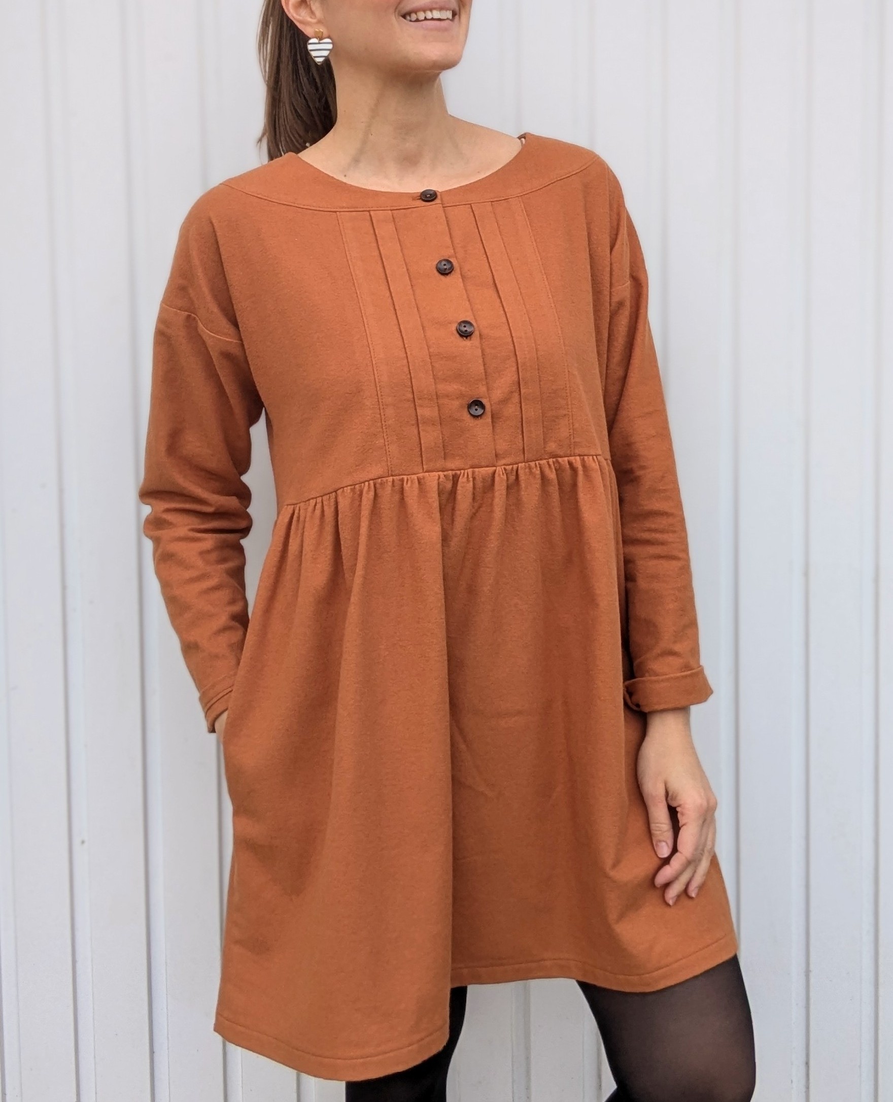 Patron robe automne - Robe Héléa - Anna Rose patterns Patron robe automne - Robe Héléa - Anna Rose patterns