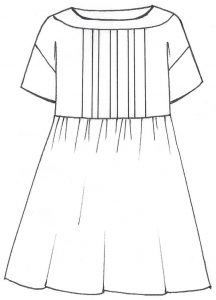 Robe Héléa - Patron de robe - Anna Rose patterns