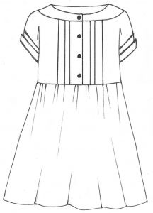 Robe Héléa - Patron de robe - Anna Rose patterns