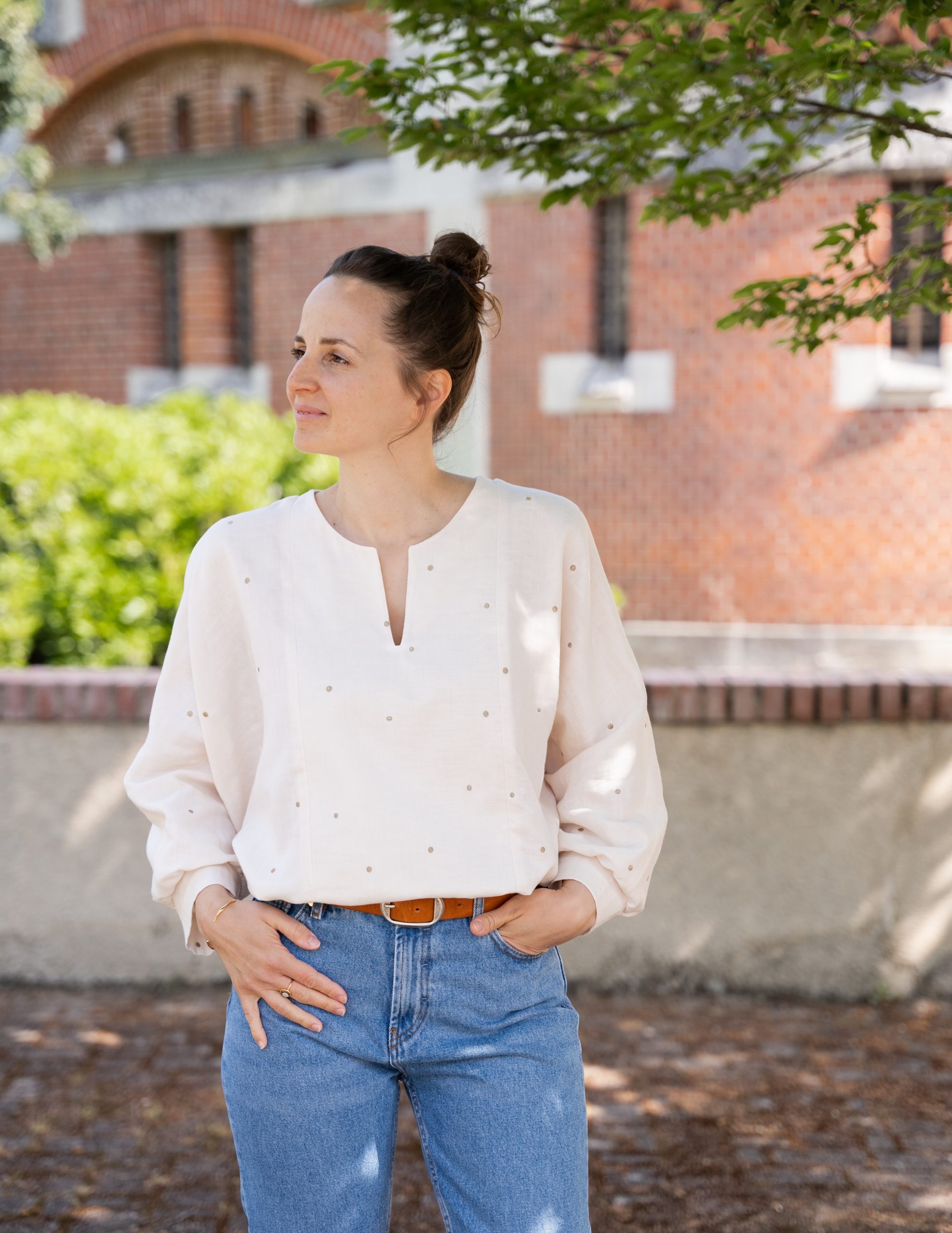 DORIS blouse - Blouse sewing pattern - Anna Rose patterns