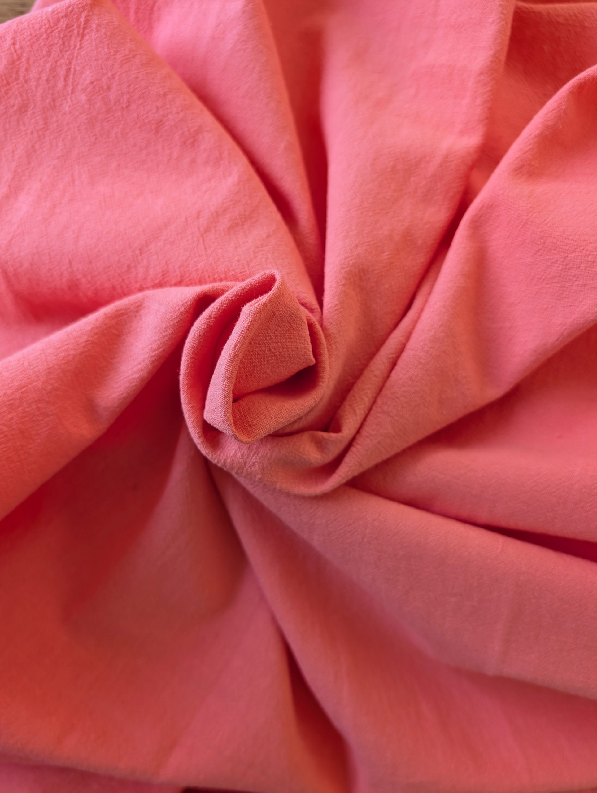 Coton lavé blush - Tissu couture - Anna Rose patterns Coton lavé blush - Tissu couture - Anna Rose patterns