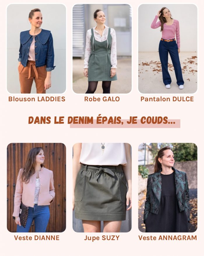 Quoi coudre dans le denim ?