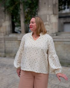 Blouse grande taille - Patron de couture - Anna Rose patterns