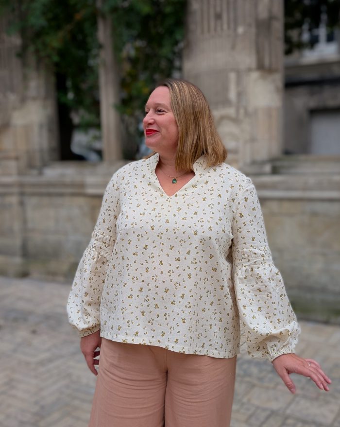Blouse grande taille - Patron de couture - Anna Rose patterns