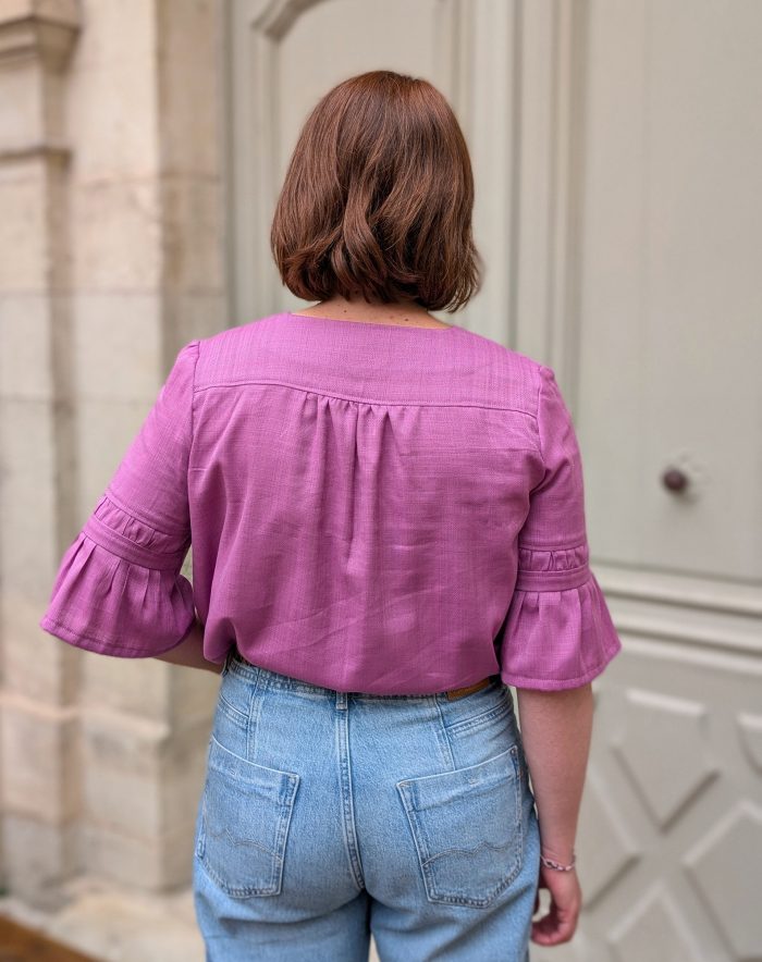 Blouse de printemps - Blouse Myrtilles - Anna Rose patterns