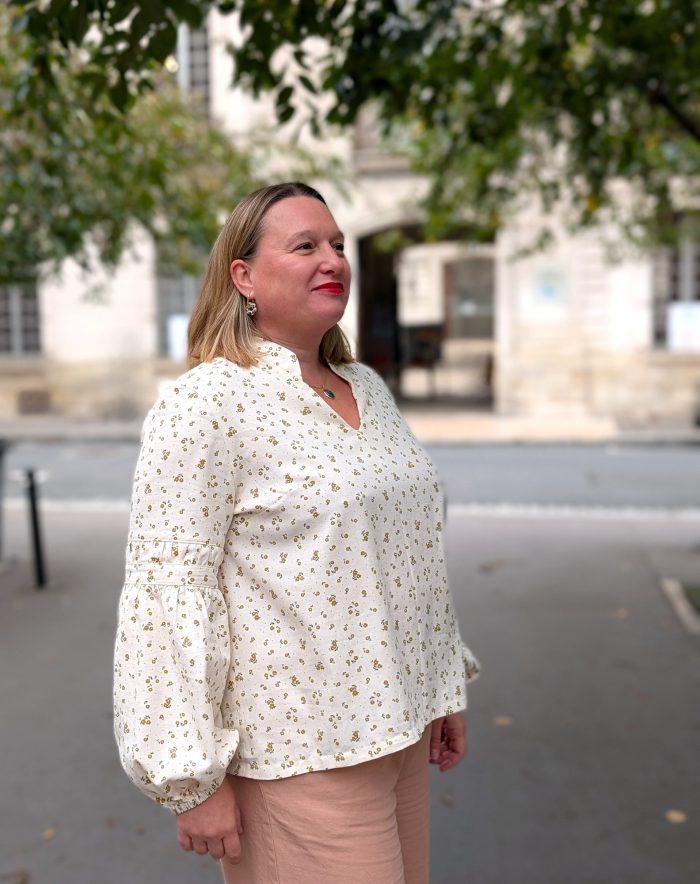 Blouse grande taille - Patron de couture - Anna Rose patterns