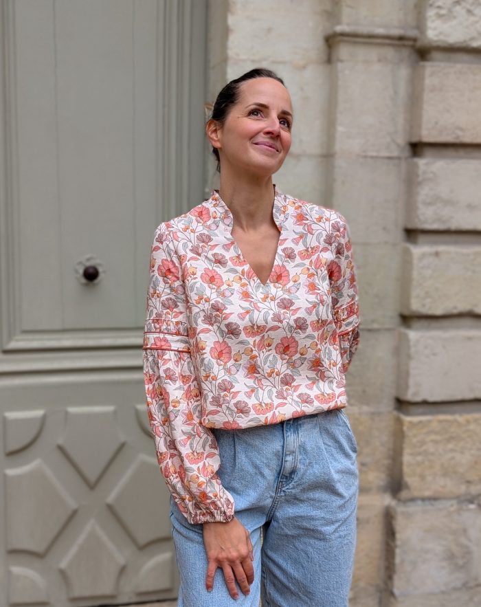 Patron blouse chic - Anna Rose patterns