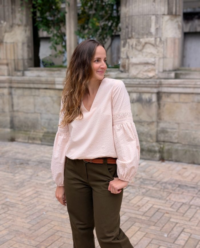 Blouse décolleté V - Patron de couture - Anna Rose patterns