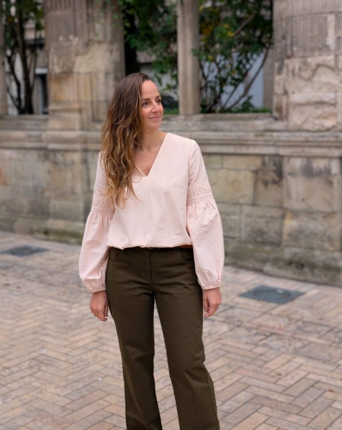 Patron blouse chic - Anna Rose patterns