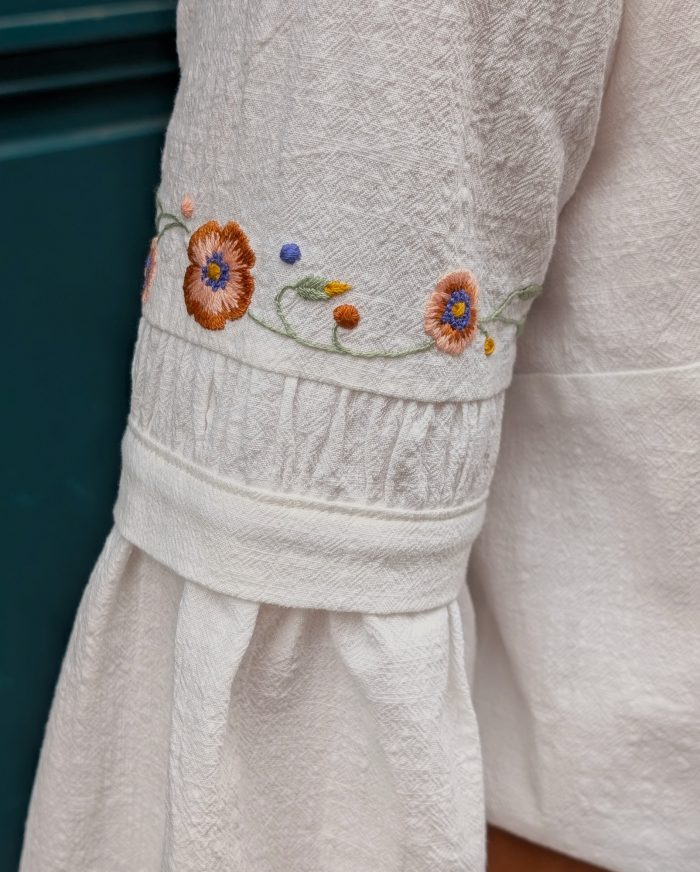 Blouse brodée - Patron de couture - Anna Rose patterns