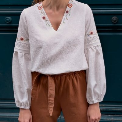 Patron de blouse - Blouse Myrtille - Anna Rose patterns