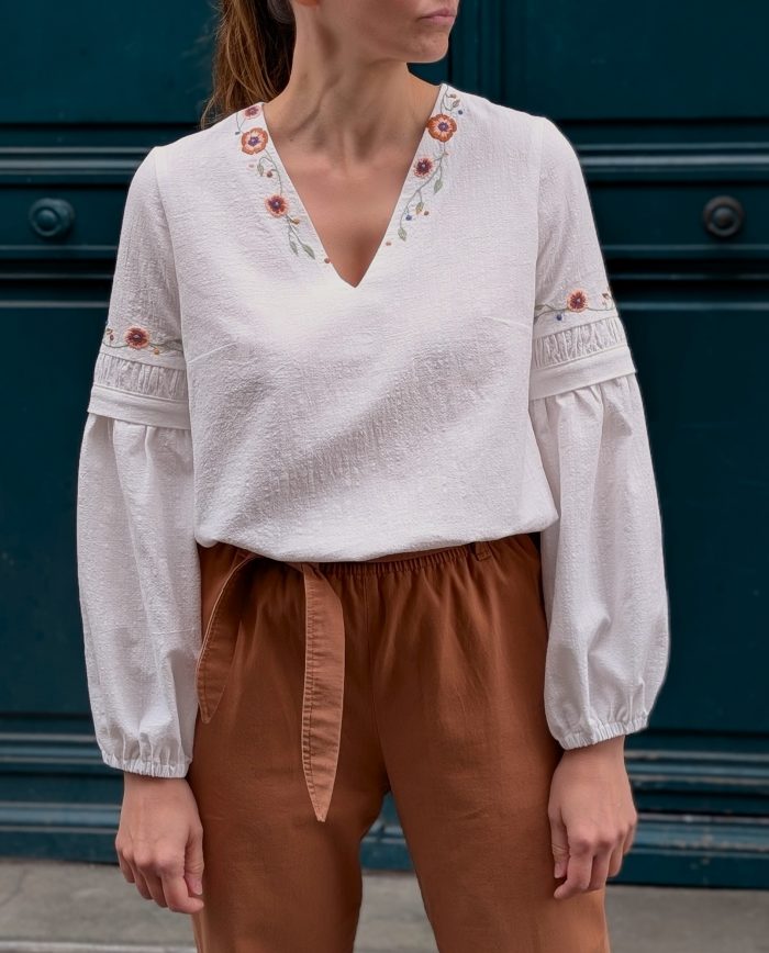 Patron de blouse - Blouse Myrtille - Anna Rose patterns