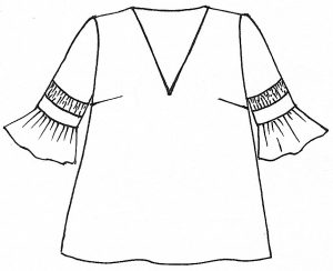 Blouse Myrtille - Anna Rose patterns
