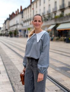 Patron blouse col oversize - Blouse Manna - Anna Rose patterns