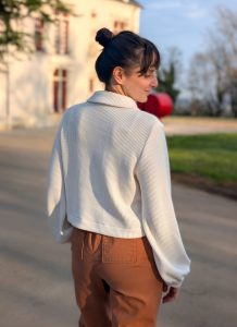 Patron de gilet maille - Gilet Naya - Anna Rose patterns