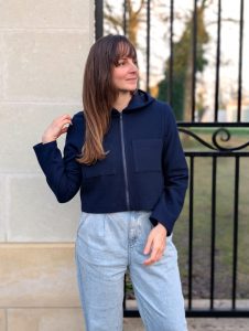 Patron de veste - Gilet Naya - Anna Rose patterns