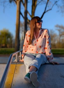 Patron de gilet zippé - Gilet Naya - Anna Rose patterns