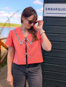 Patron chemisette - Blouse NYMPHES - Anna Rose patterns