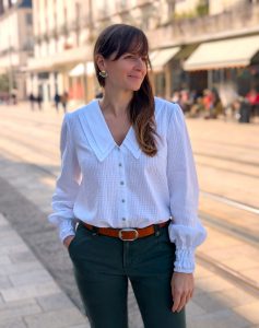 Patron blouse romantique - blouse NYMPHES - Anna Rose patterns