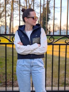 Doudoune sans manches - Patron de couture - Anna Rose patterns