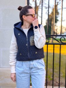 Doudoune sans manches - Patron de couture - Anna Rose patterns