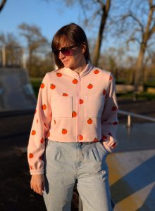 Patron de gilet zippé - Gilet Naya - Anna Rose patterns