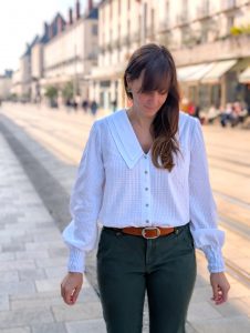 Patron blouse romantique - blouse NYMPHES - Anna Rose patterns