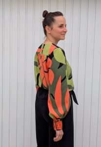 Patron blouse poignet créatif - blouse NYMPHES - Anna Rose patterns