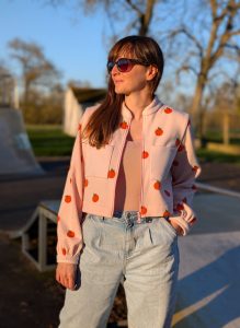 Patron de gilet court - Gilet Naya - Anna Rose patterns