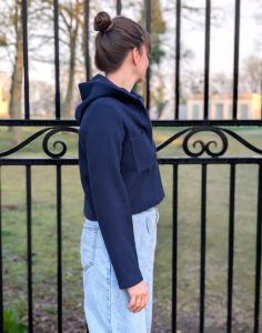 Patron veste à capuche - Gilet Naya - Anna Rose patterns