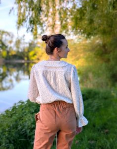 Coudre la double gaze - Blouse NYMPHES - Blouse NYMPHES