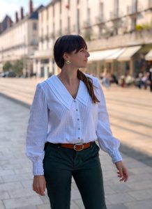 Patron chemise romantique - blouse NYMPHES - Anna Rose patterns