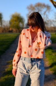 Patron de sweat zippé - Gilet Naya - Anna Rose patterns