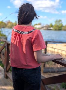 Patron chemise double cols - blouse NYMPHES - Anna Rose patterns