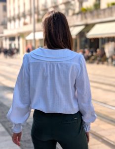 Patron blouse romantique - blouse NYMPHES - Anna Rose patterns