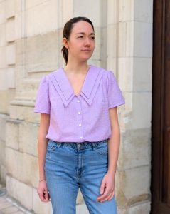 Patron chemisette - Blouse NYMPHES - Anna Rose patterns