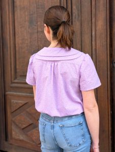 Patron chemise double cols - blouse NYMPHES - Anna Rose patterns