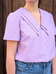 Patron chemisette - Blouse NYMPHES - Anna Rose patterns