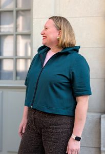 Patron de gilet zippé - Gilet Naya - Anna Rose patterns