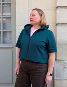 Patron de gilet zippé - Gilet Naya - Anna Rose patterns