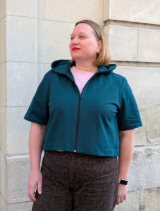 Patron de gilet zippé - Gilet Naya - Anna Rose patterns