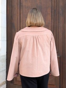 Patron blouse col - Blouse NYMPHES - Anna Rose patterns