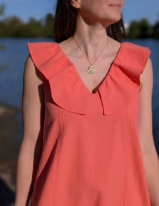 Patron de robe à volants - Robe NINNA - Anna Rose patterns