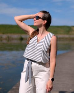 Patron débardeur été - Top NINNA - Anna Rose patterns