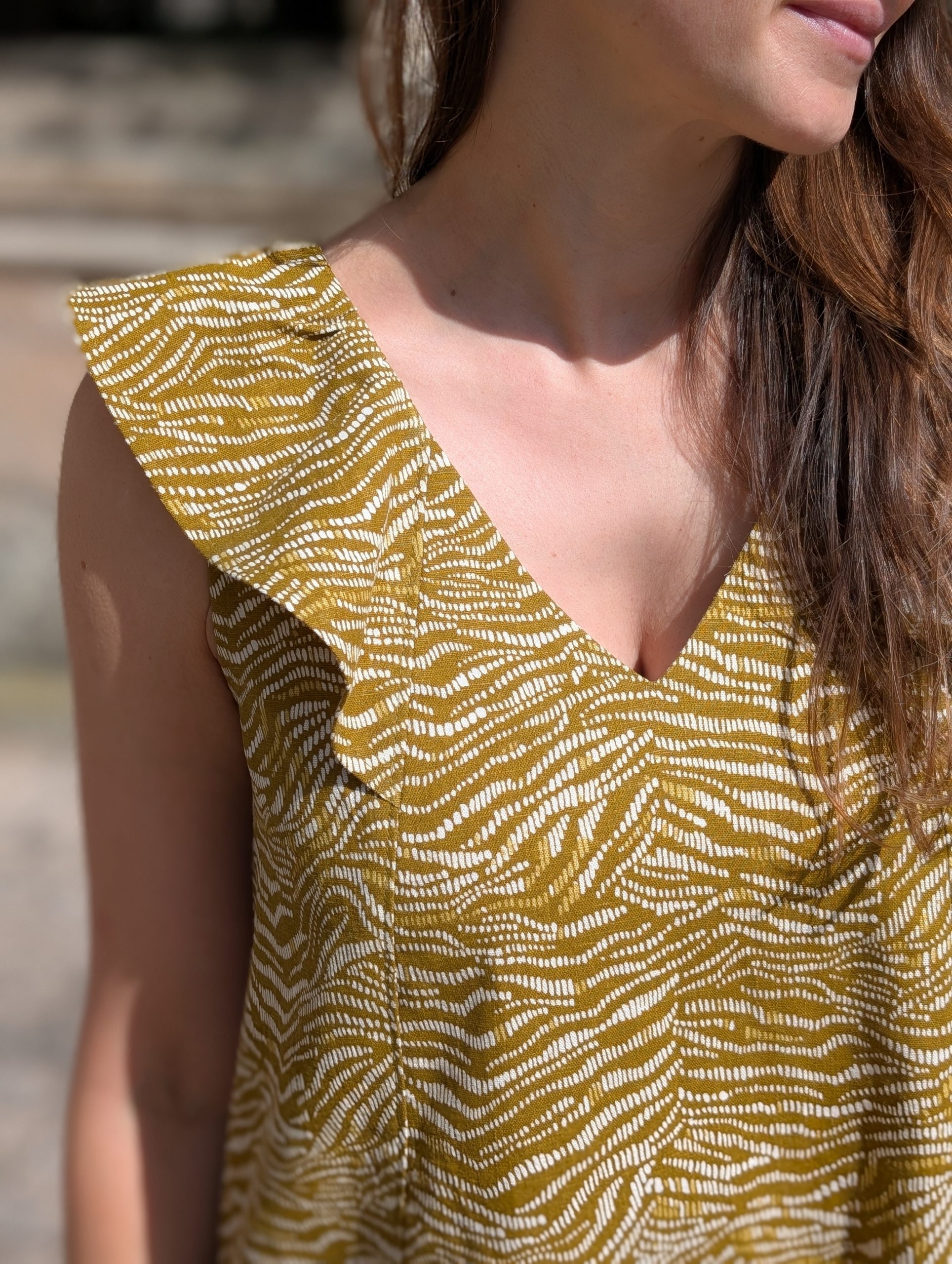 Patron de robe à volants - Top-robe NINNA - Anna Rose patterns Patron de robe à volants - Top-robe NINNA - Anna Rose patterns